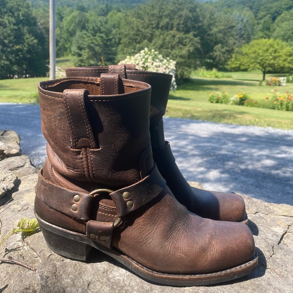 Frye Harness Boots